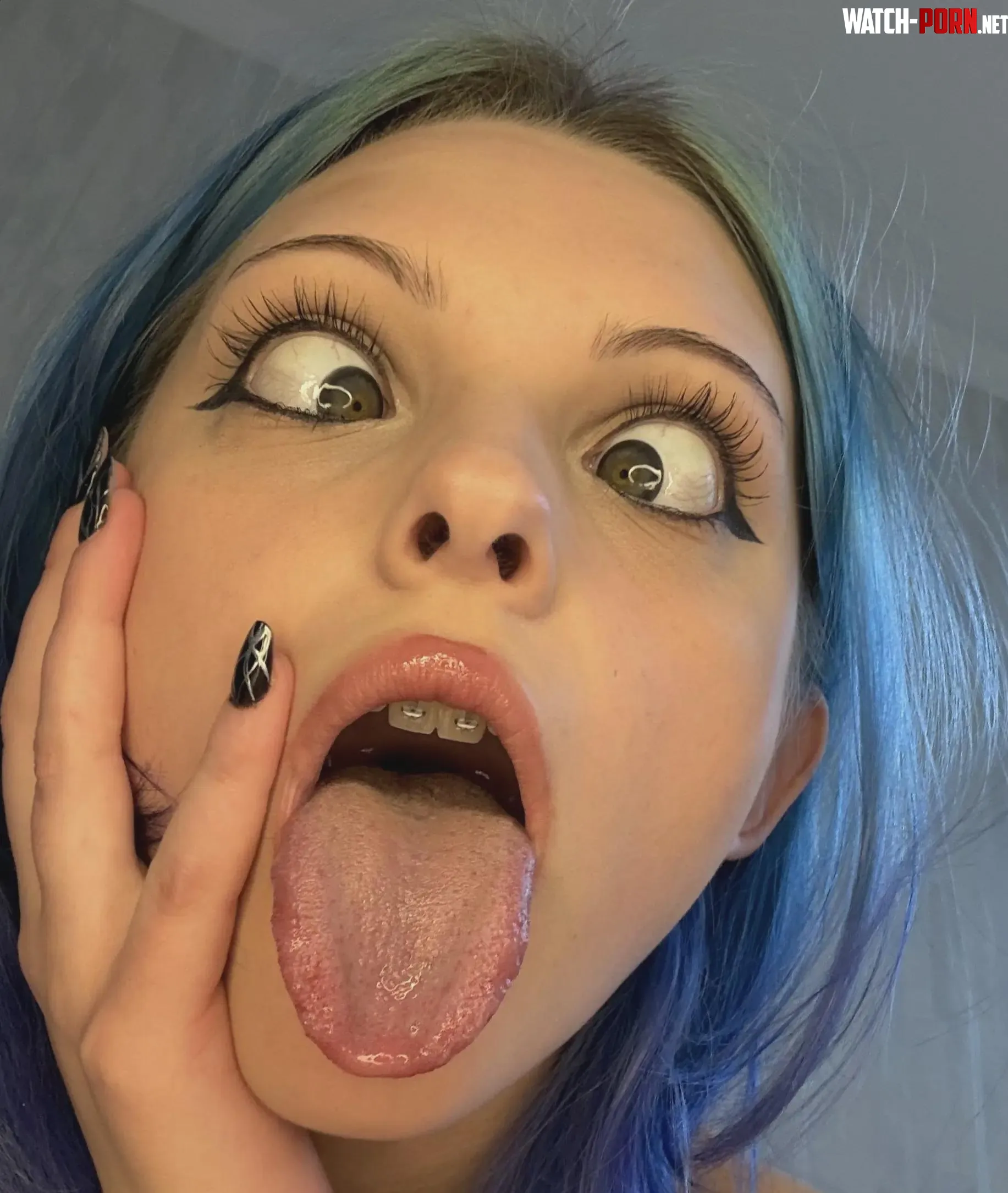 Training my face ahegao just for you baby by _blue_river_