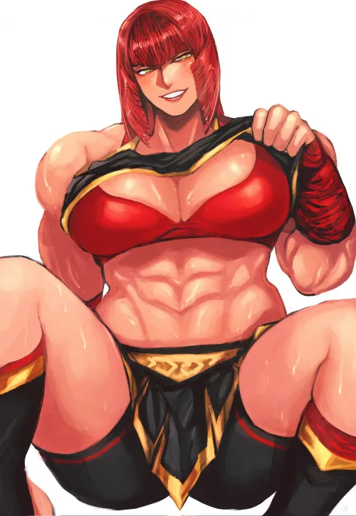 Thumbnail Fit Drawing Girls: Marisa Zuman Street Fighter by EroMestre