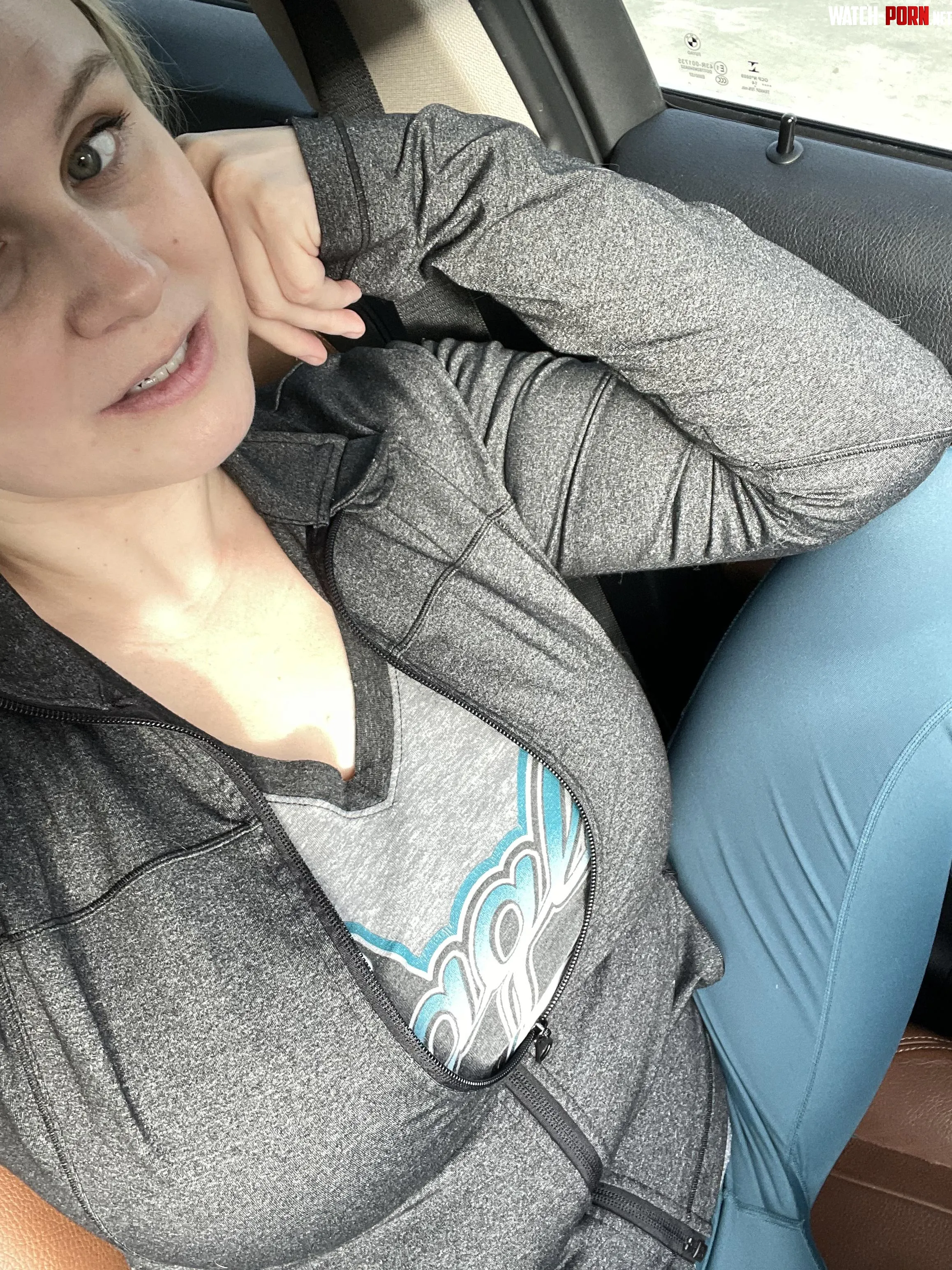 taking a drive by AboutTheBoobs