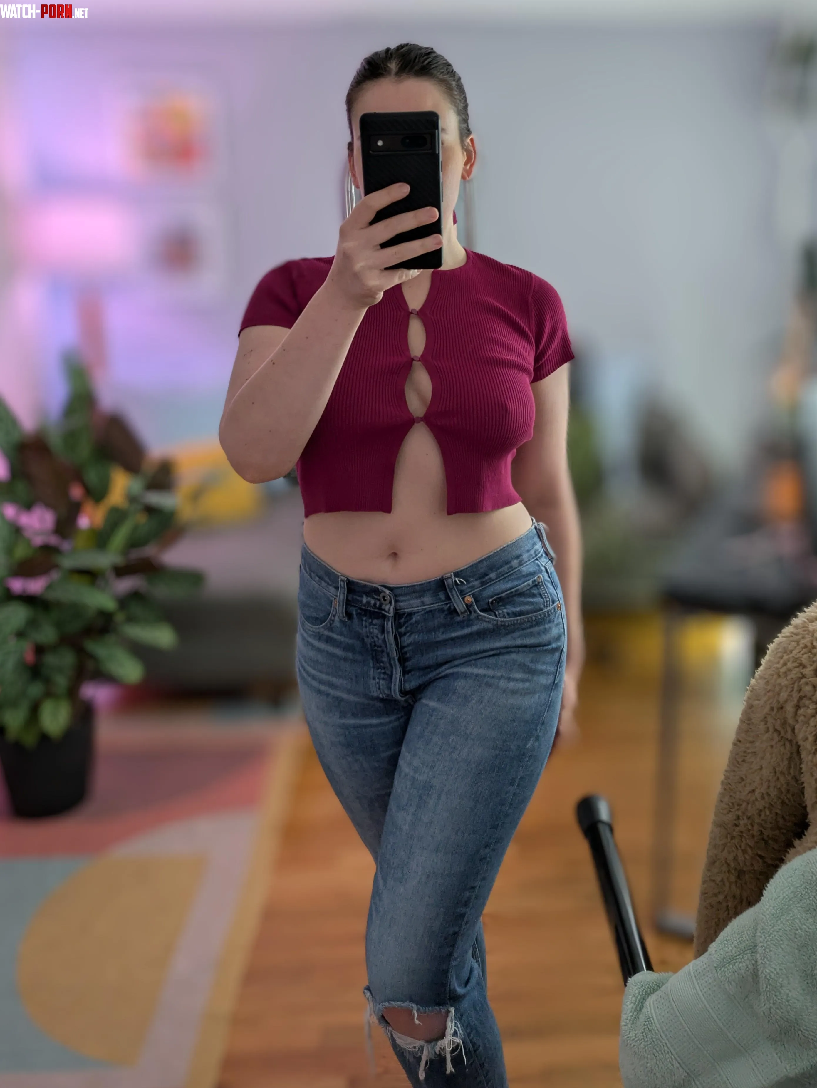My mirror arrived Its bigger than I thought so you get the full body XOXO Katie by katierose365