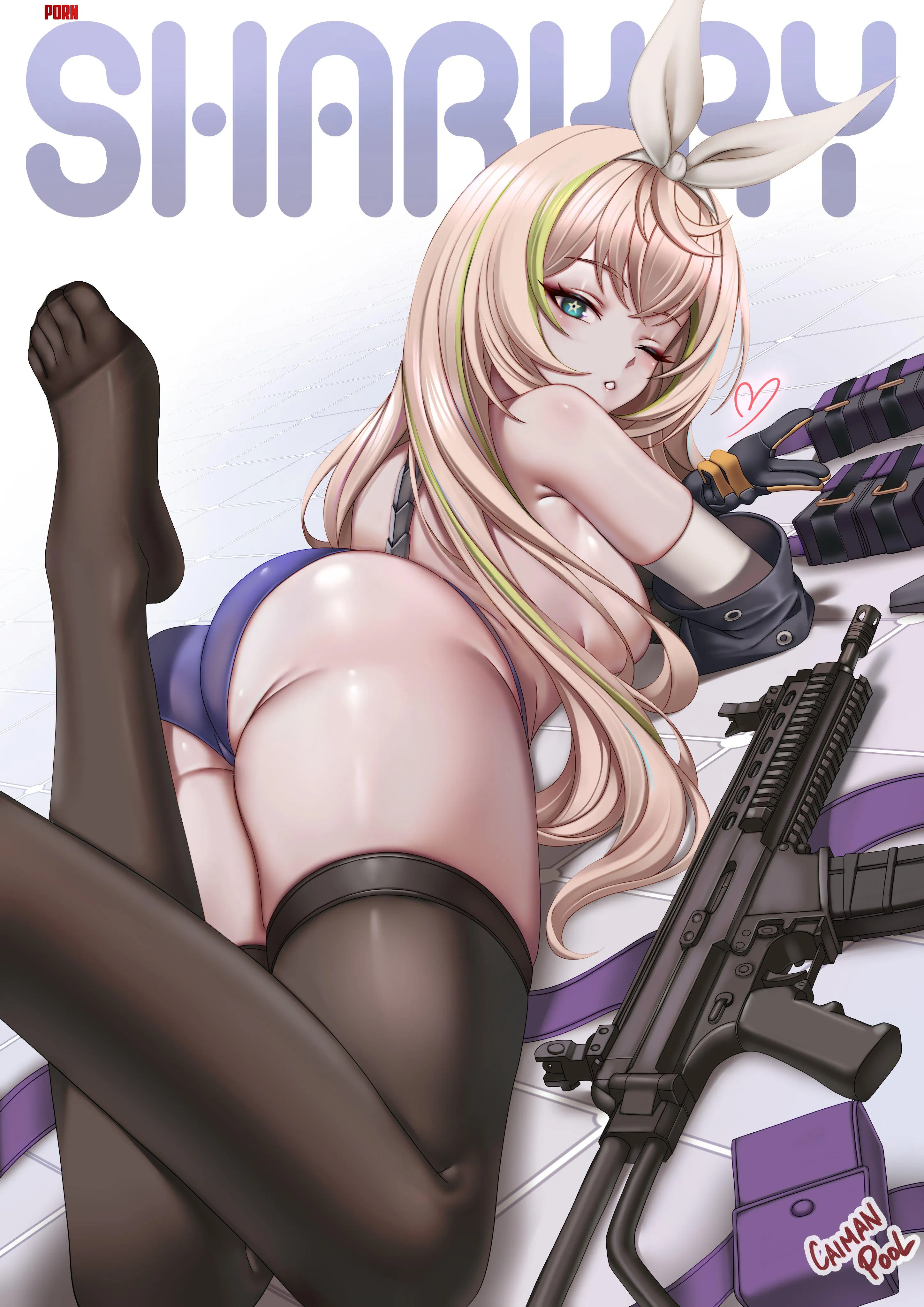 Sharkry Field Strip Girls Frontline 2 by HeavyLancerthe8th
