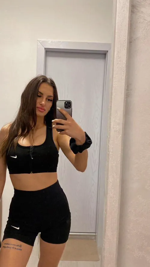 Thumbnail YogaPants Alert: Heading to the Gym with blackbarbie02