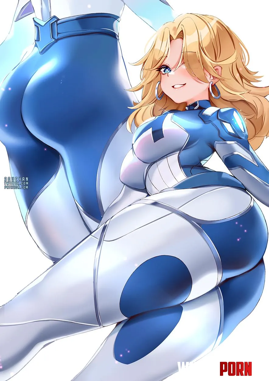 Sue Storm SquChan Marvel by ladylavaender