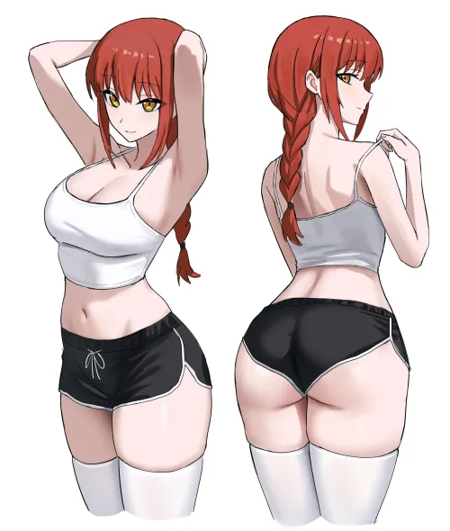 Thumbnail Silent_Steak_9540's Casual Makima in thighdeology World