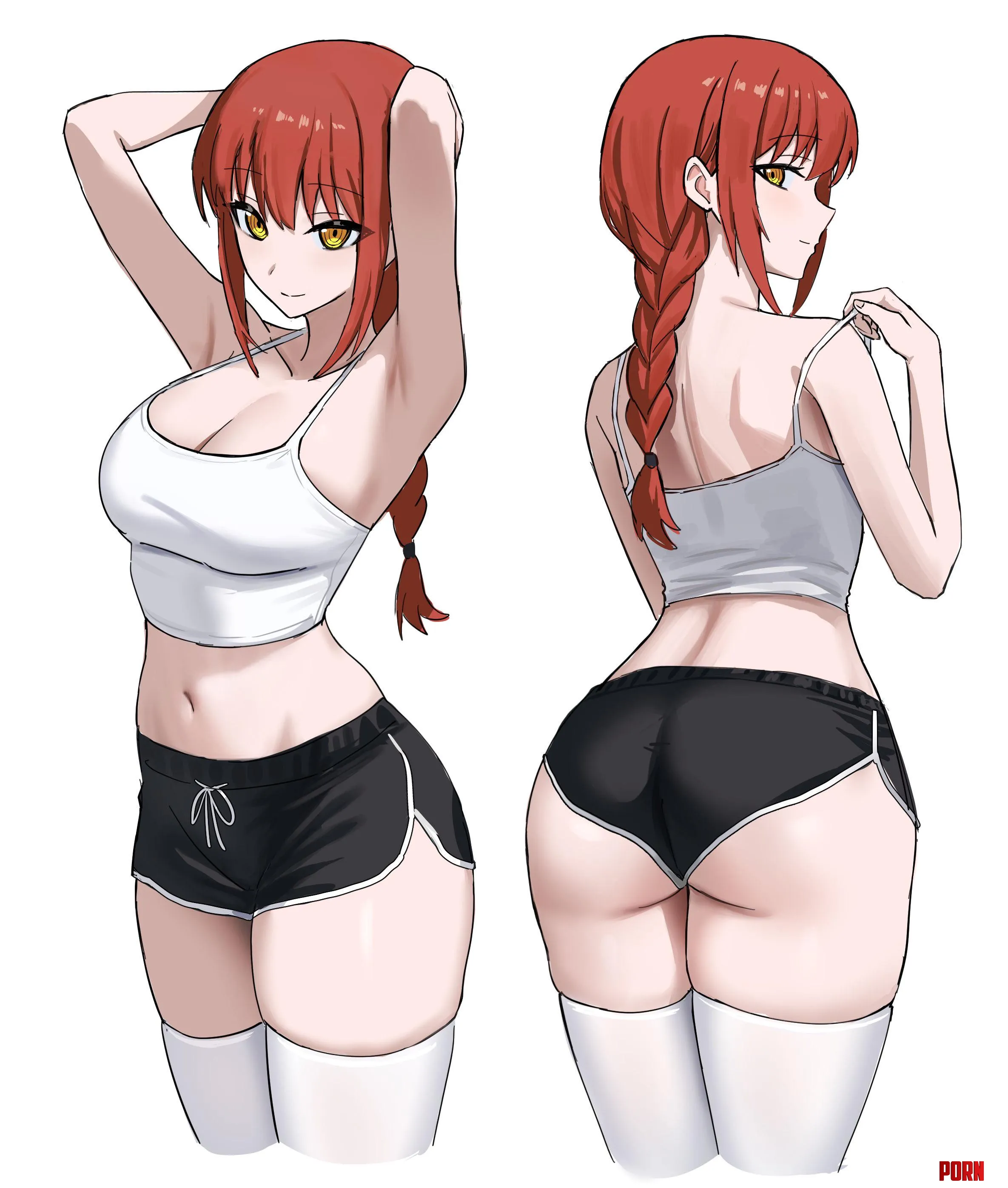 Casual Makima Chainsaw Man by Silent_Steak_9540