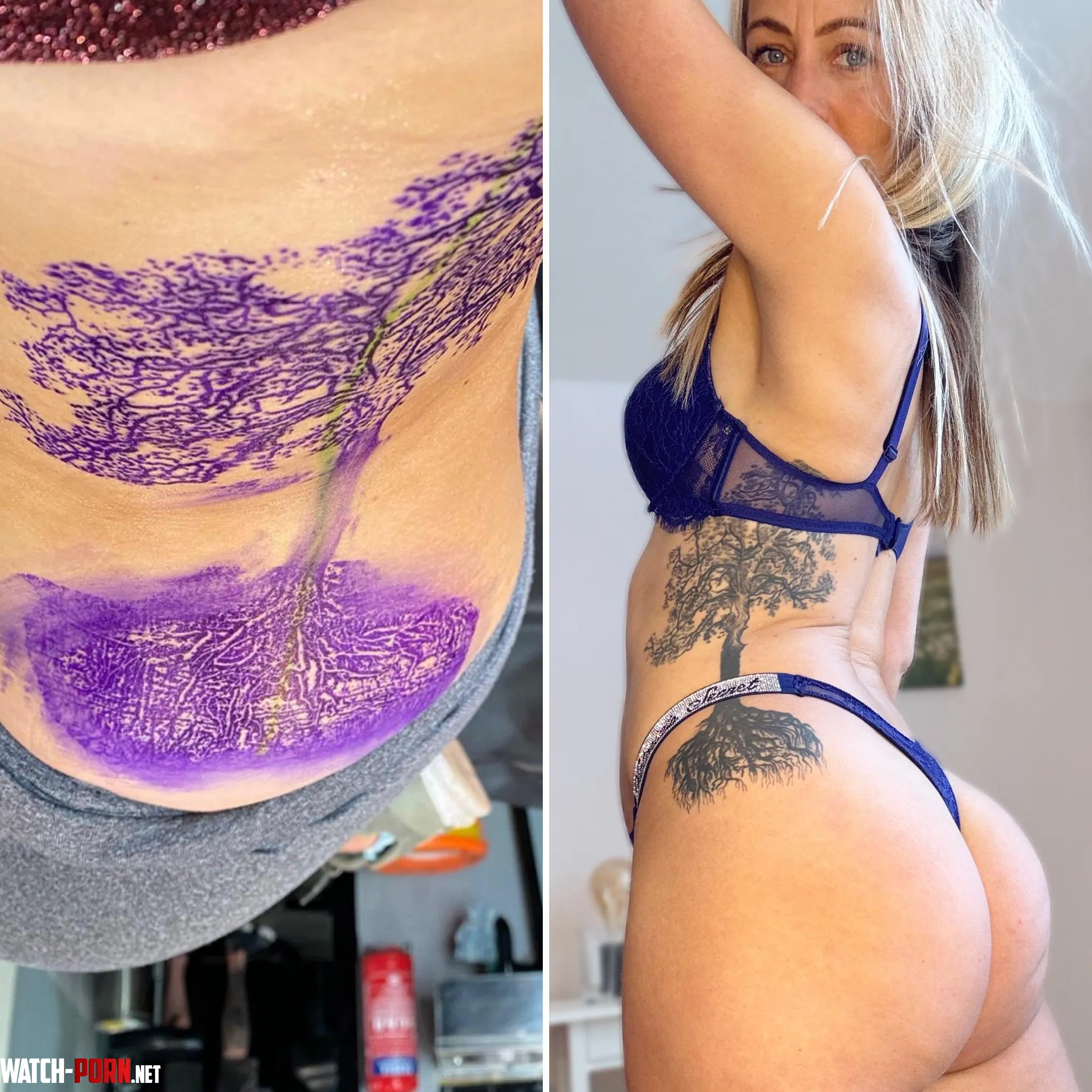 Before amp After 42F by FoxyViking