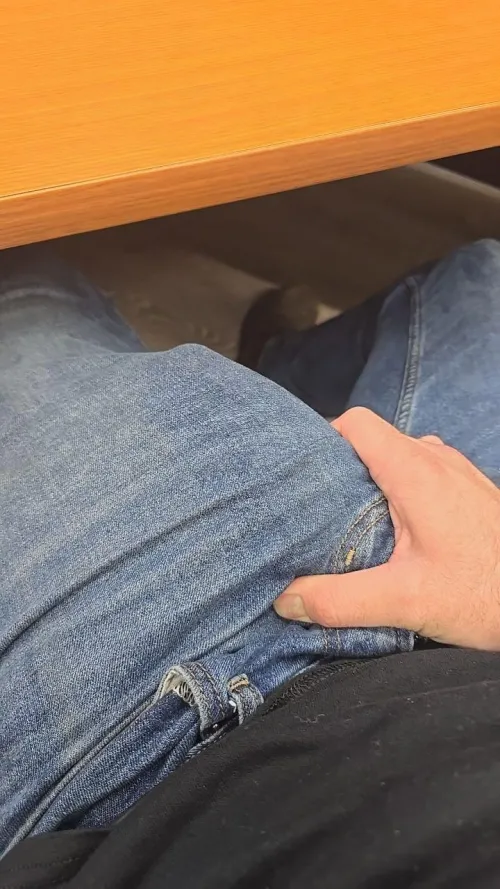 Thumbnail 34 Curious Jeans at Work - Huge_Piccolo_1337 Talks Bulges