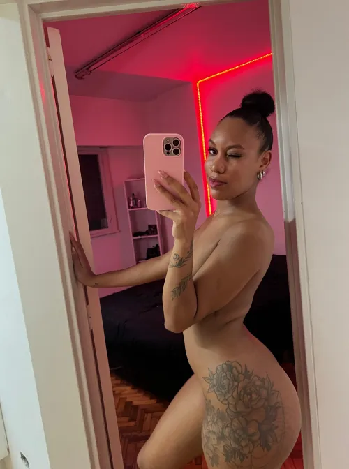 Thumbnail Pre-College Mirror Selfie: Capturing the Moment | Naughty-Cupcake