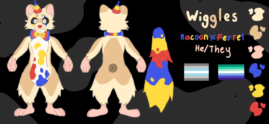 Thumbnail My Fursona Ref Sheet by Im_dying_pls_help | Furry Category