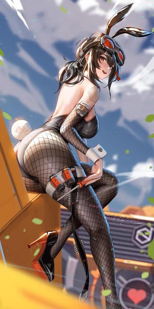 Thumbnail Bunny Grace Zenless Zone Zero: An Anime Bodysuit Identity by pinkynoseddd