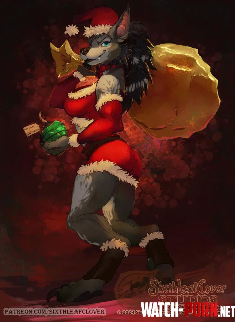 Shes got a present for you   Art by me by sixthleafclover