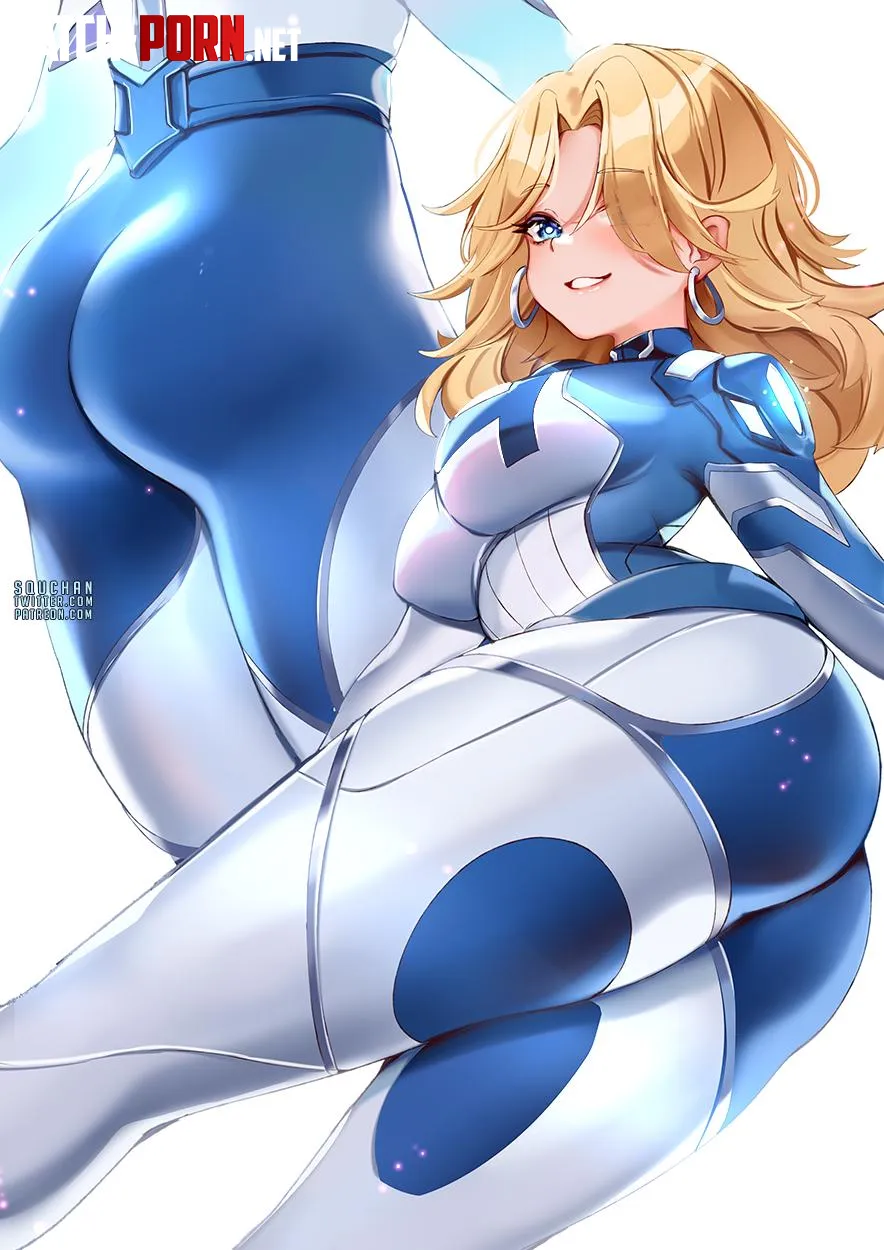 Sue Storm SquChan Marvel by ladylavaender