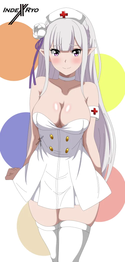Thumbnail Introducing Nurse Emilia Re zero kara hajimeru | destinyherowolf - Ecchi