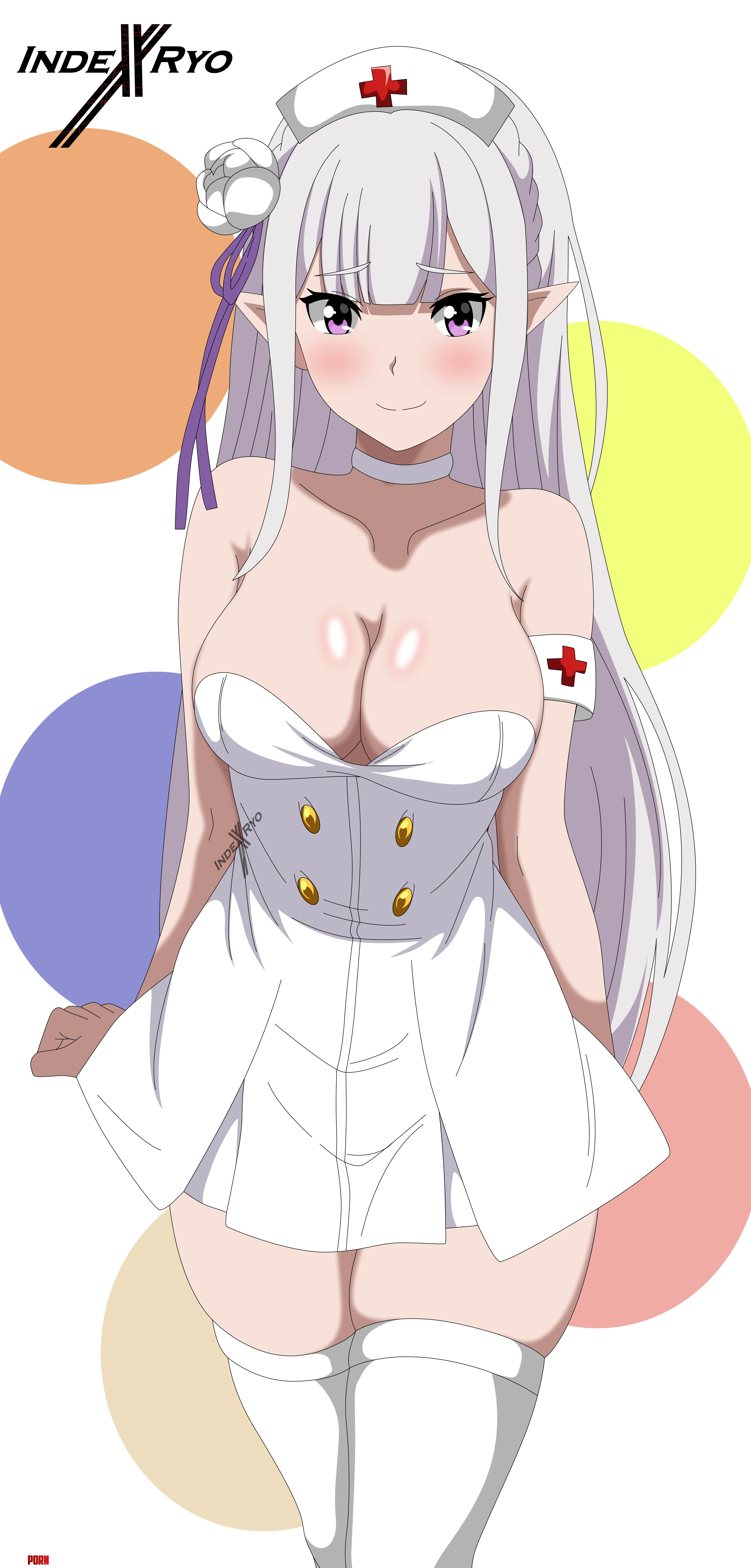 Nurse Emilia Re zero kara hajimeru by destinyherowolf