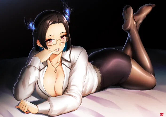 Thumbnail Office Lady Nerissa Hololive by pinkynoseddd | pantsu category
