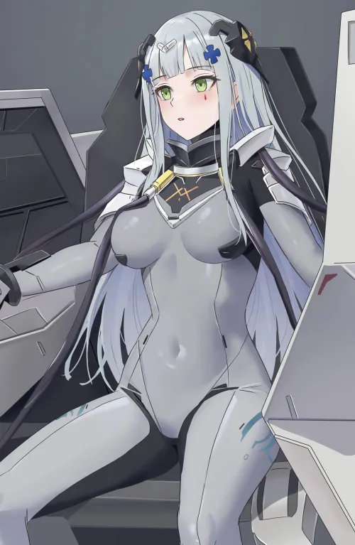 Thumbnail Dive into the World of HK416 Girls Frontline by CheetahSperm18