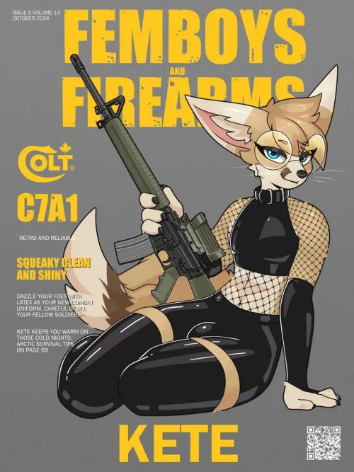 Thumbnail Femboys and Firearms: Marcus Gray's Creations by Kryptos00 | Femyiff