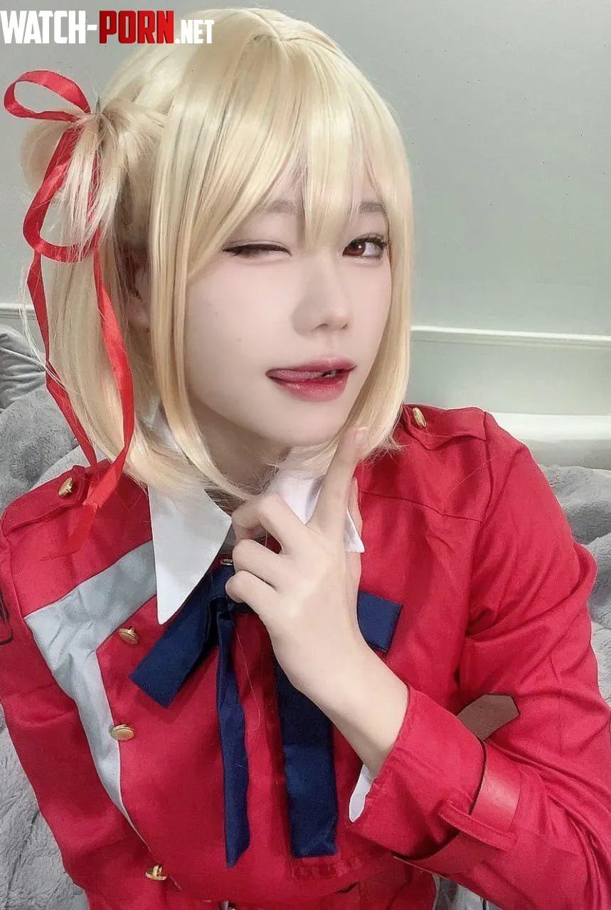 Chisato Nishikigi from Lycoris Recoil by hana by Consistent-Candy-532