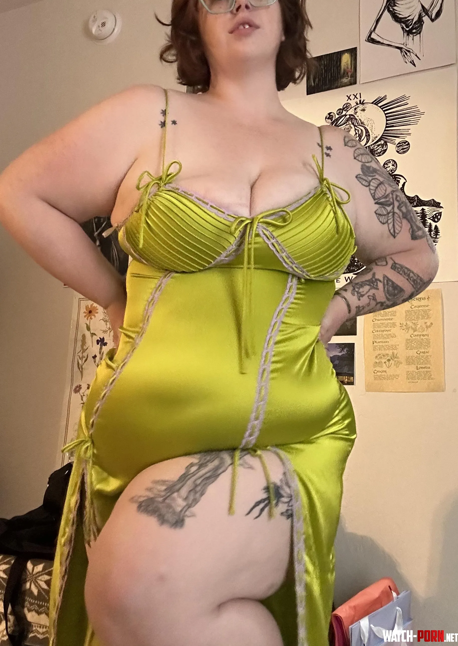 Betsey Johnson dress Ill need a bra to go out in it  by BelthaneB