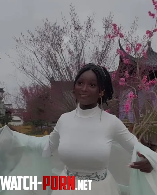 Black girl in China by Desecr8or