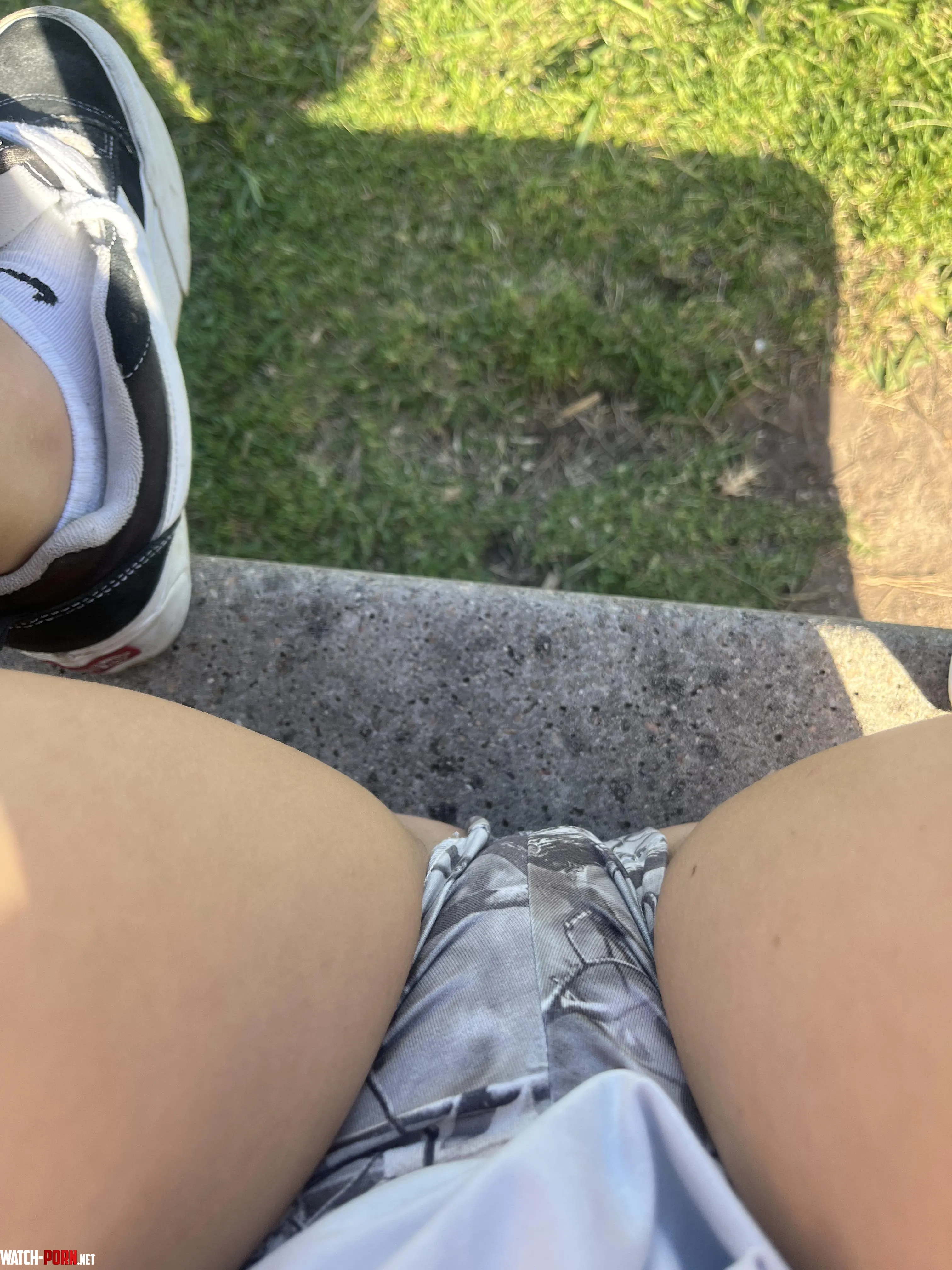 Flashing undies in the park f by kimisias