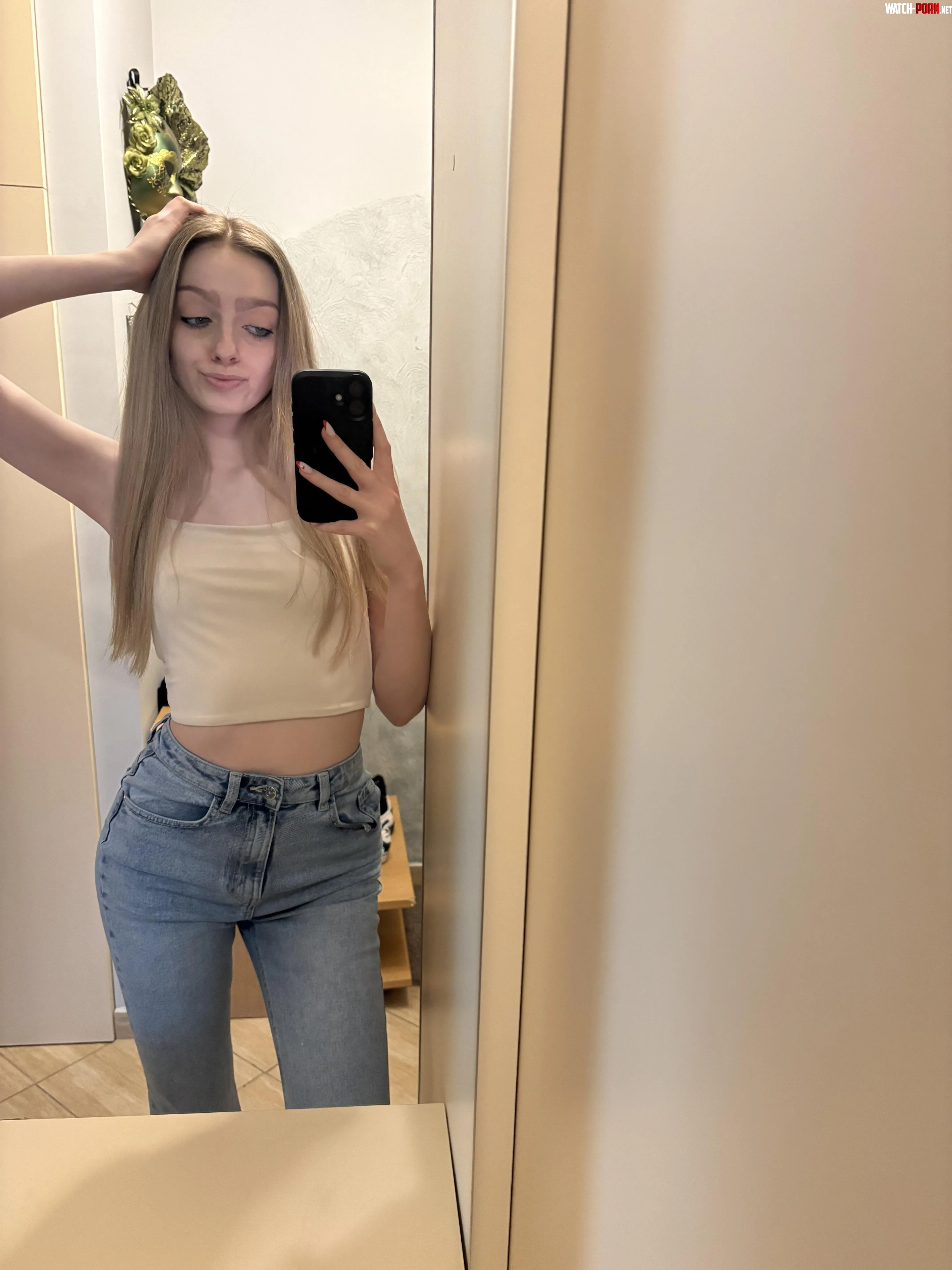 I look cute in this top by CrazyGoldenSiren