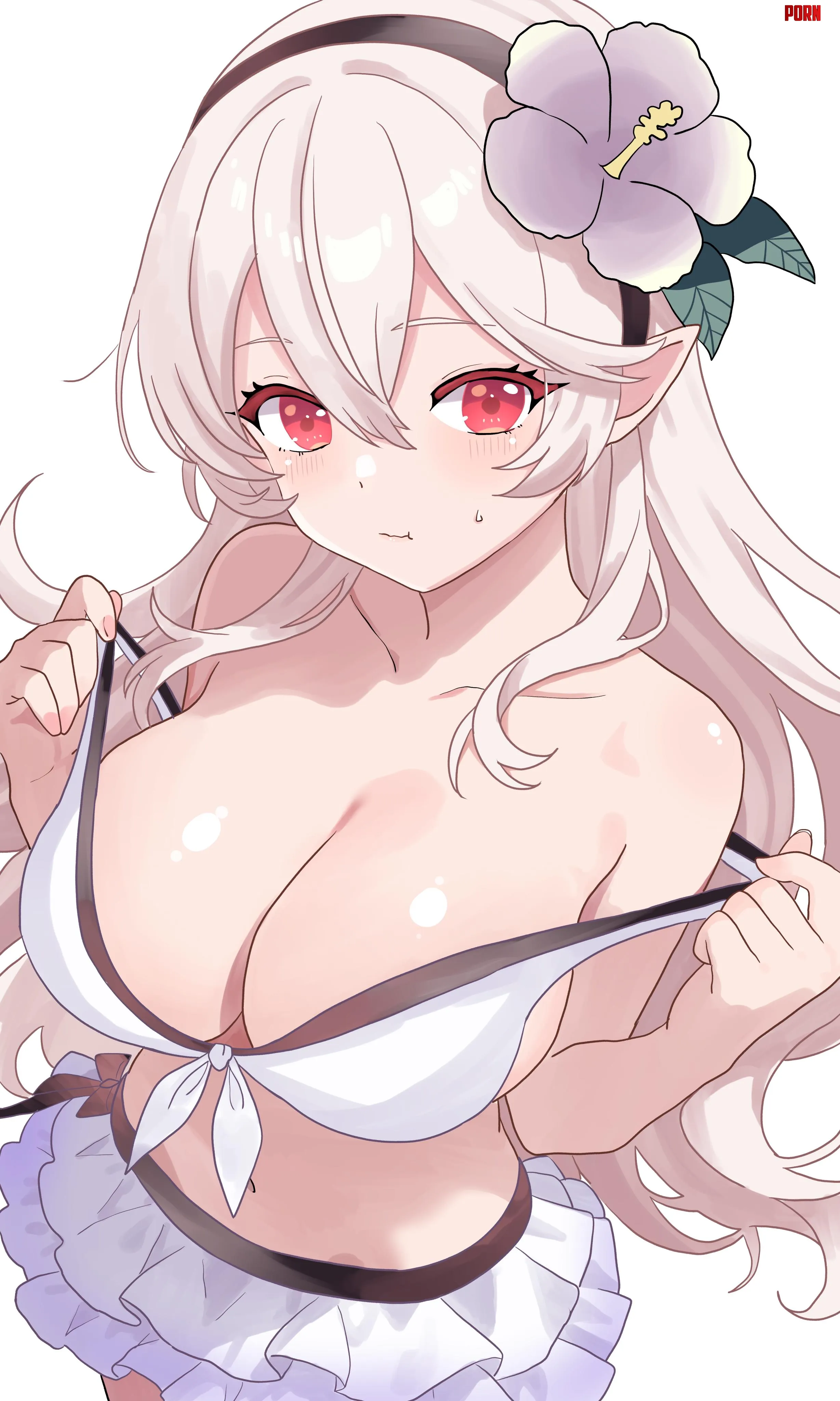 Corrin about to show her boobs by marxsander2016