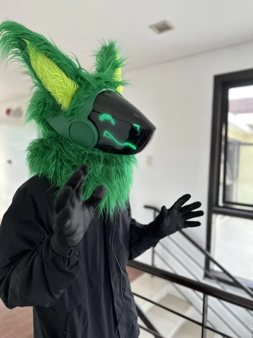 Thumbnail Meet Fizz The Protogen by Lowest-iQ in the Furry World