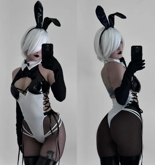Thumbnail peerintovoid Explores 2b Bunny Cosplay Vibrancy