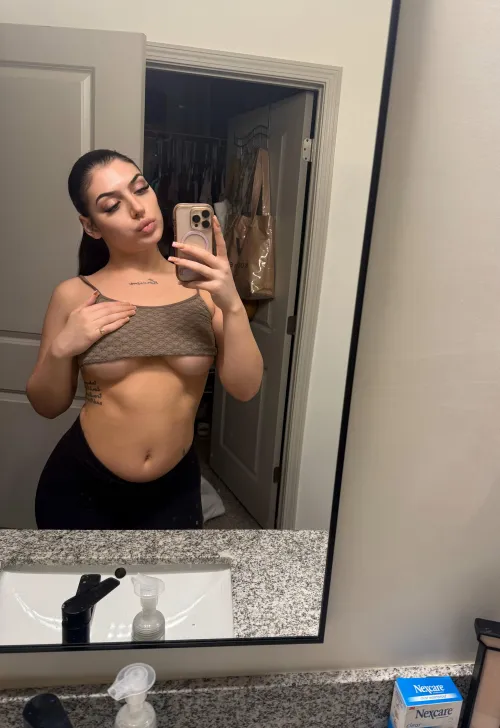 Thumbnail Reflecting Reality: A Typical Mirror Selfie | Hardboiledsex