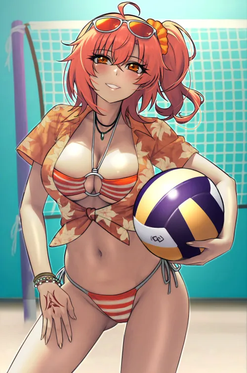 Thumbnail Unveiling the Seductive Volleyball Gudako Fate by A_MASSIVE_PERVERT
