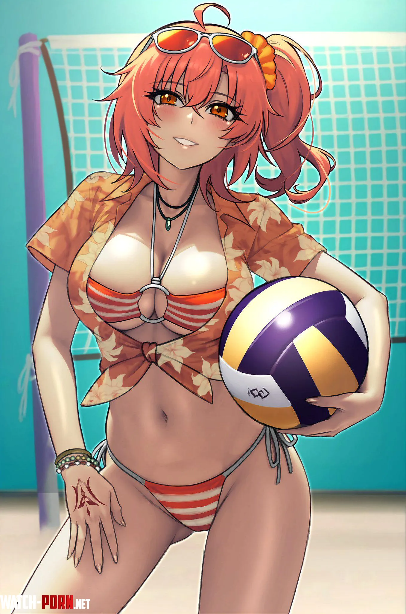 Volleyball Gudako Fate by A_MASSIVE_PERVERT