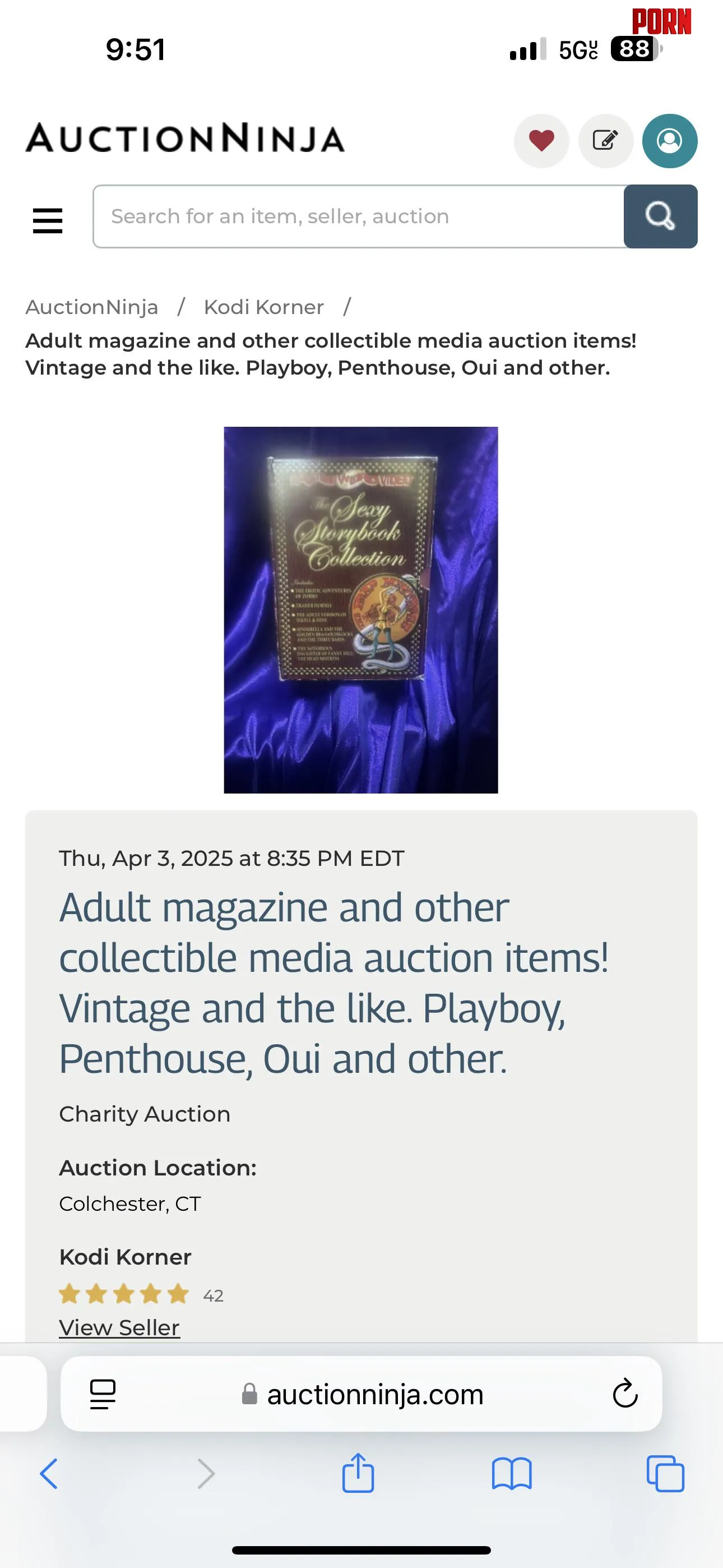 Playboy magazine auction by texican58