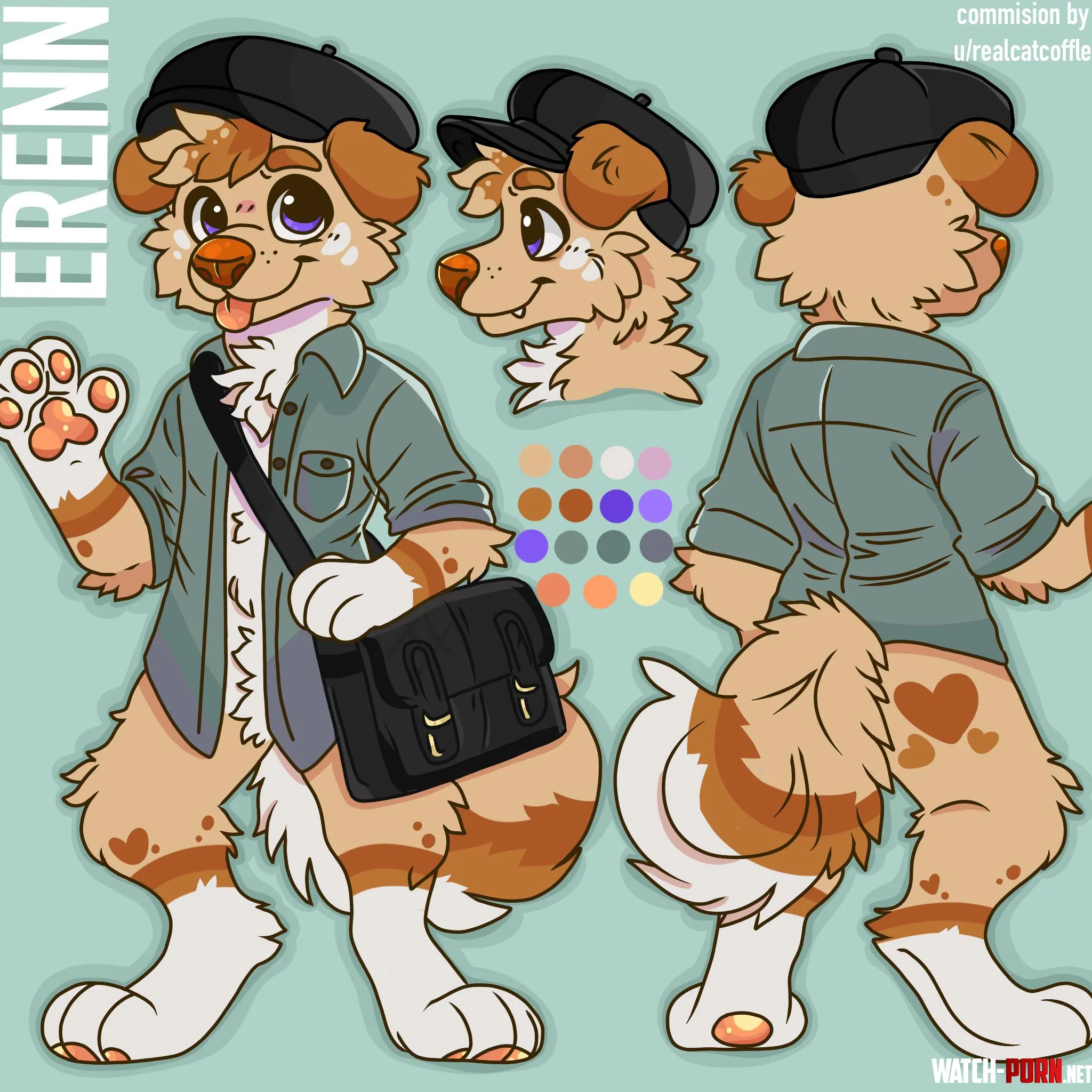 ref sheet for kyserenn on discord  by realcatcoffle