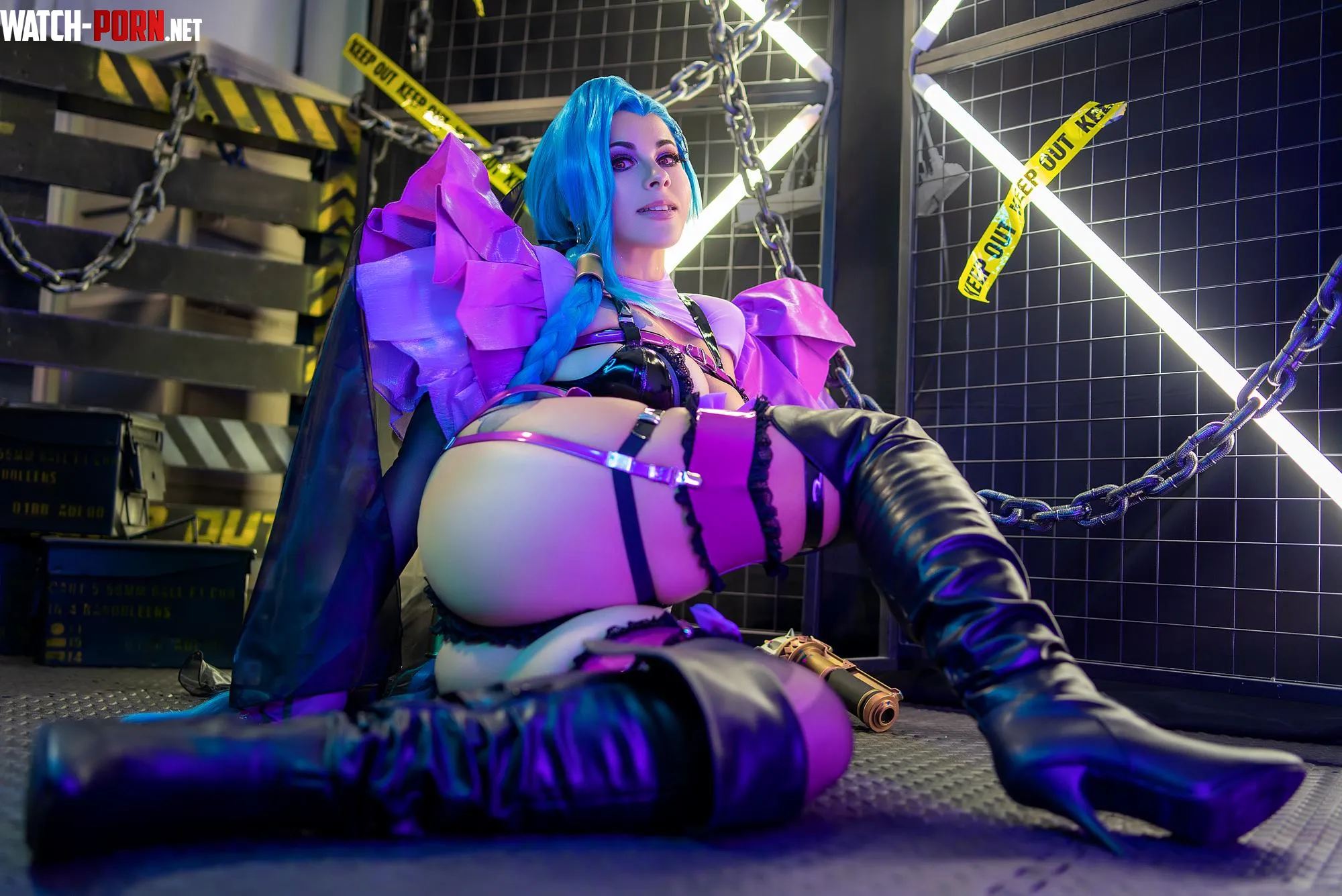 Jinx from Arcane by Yuna Kairi by YunieSunshine