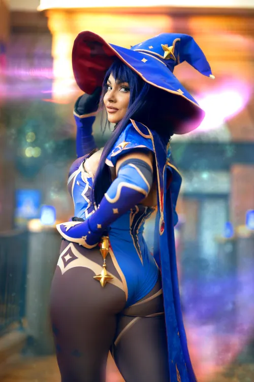 Thumbnail Dive into Cosplay Elegance with Mona by Soni Aralynn | Eretreiax