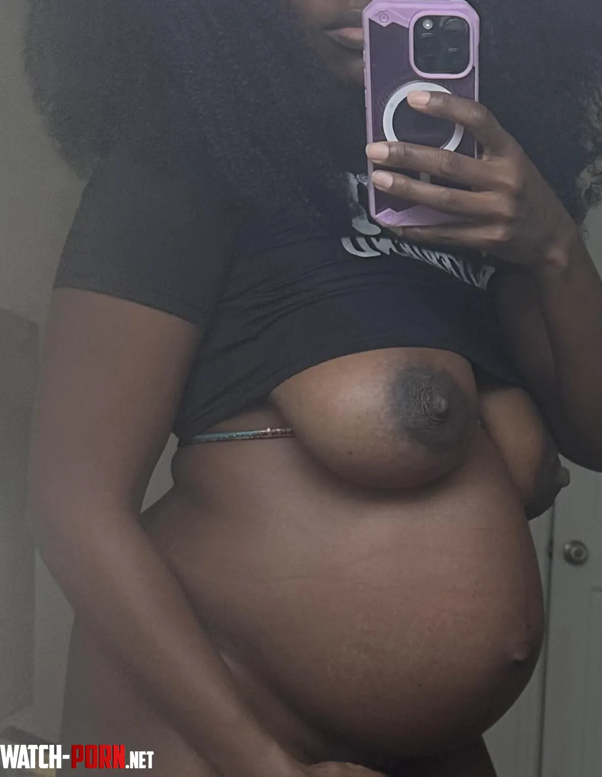 Tiddies and preggo belly look so cute  by chocolate_dollsunkis