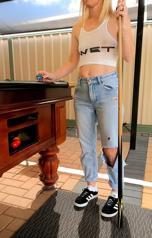 Thumbnail Casual Poolside Vibes: Braless Encounters with UVAus