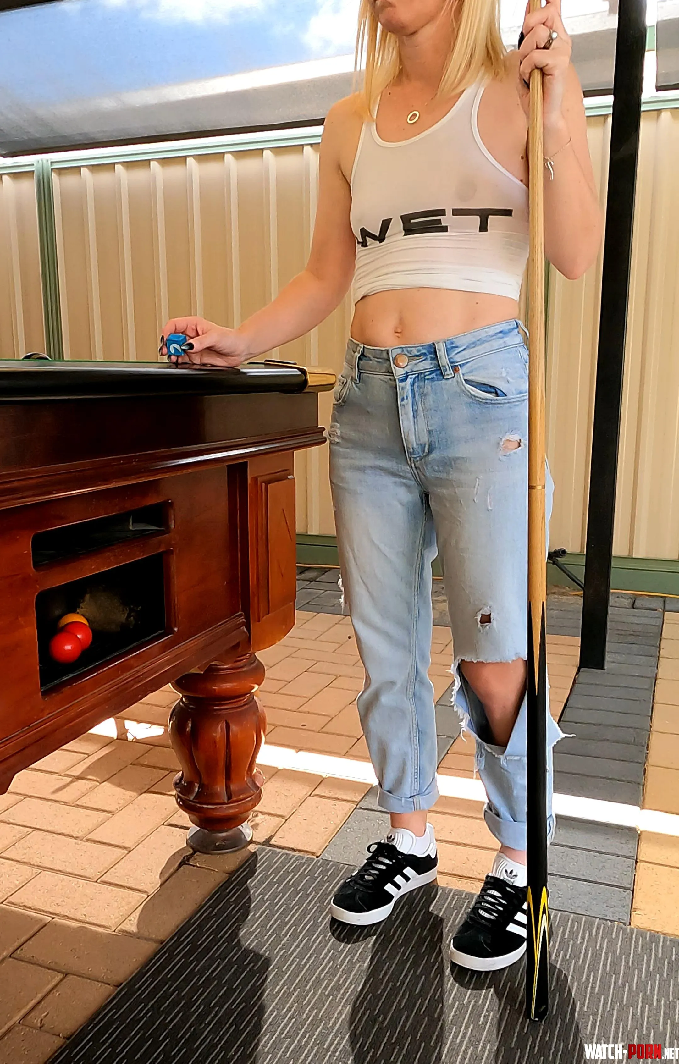 Casual around the pool table by UVAus
