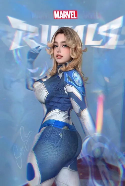 Thumbnail Bonzous Unveils Jyunaundomiel's Sue Storm Cosplay in Captivating Detail