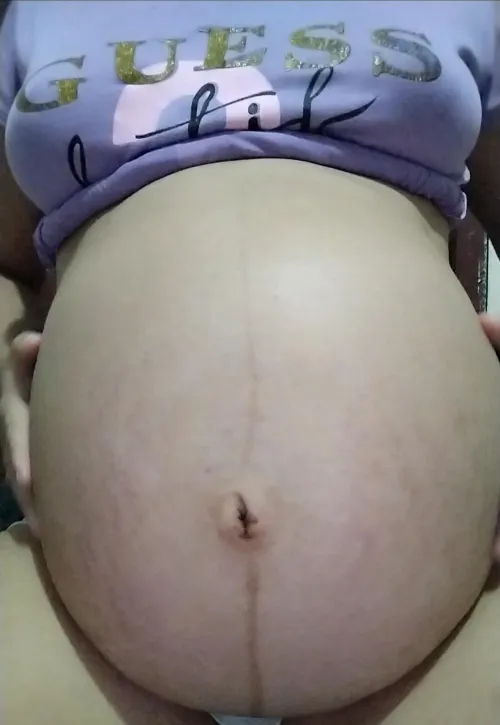 Thumbnail Exhilarating Contractions: akmv1312's PregnantPetite Revelations