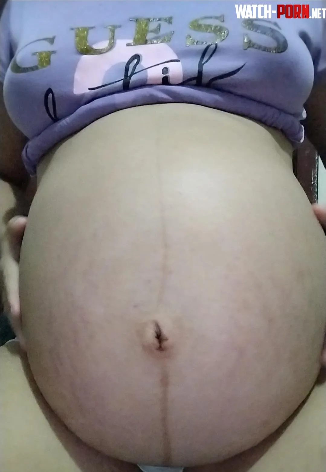 Feeling strong pregnant contractions excites me by akmv1312