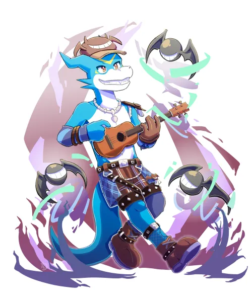 Thumbnail Introducing the Monster Bat OC by KanashiiNoTsuki in Furry Art