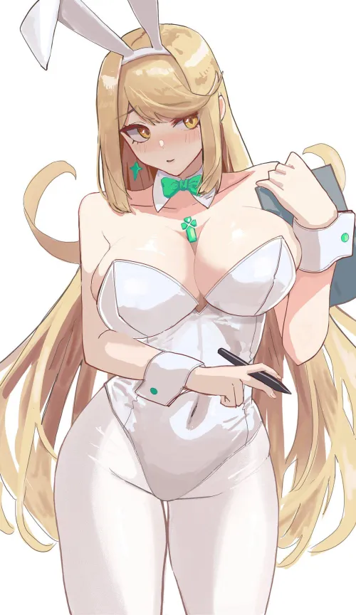 Thumbnail Bunny Mythra Xenoblade: Enticing Oppai Adoration by kitten_bb-