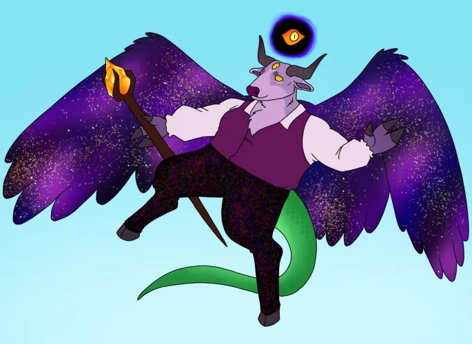 Thumbnail My Fursona Tempest: Bull Chimera Psychic | furry