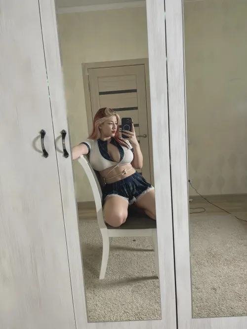 Thumbnail Sexy and Soft Mirror Selfie by AlwaysHappyBaby