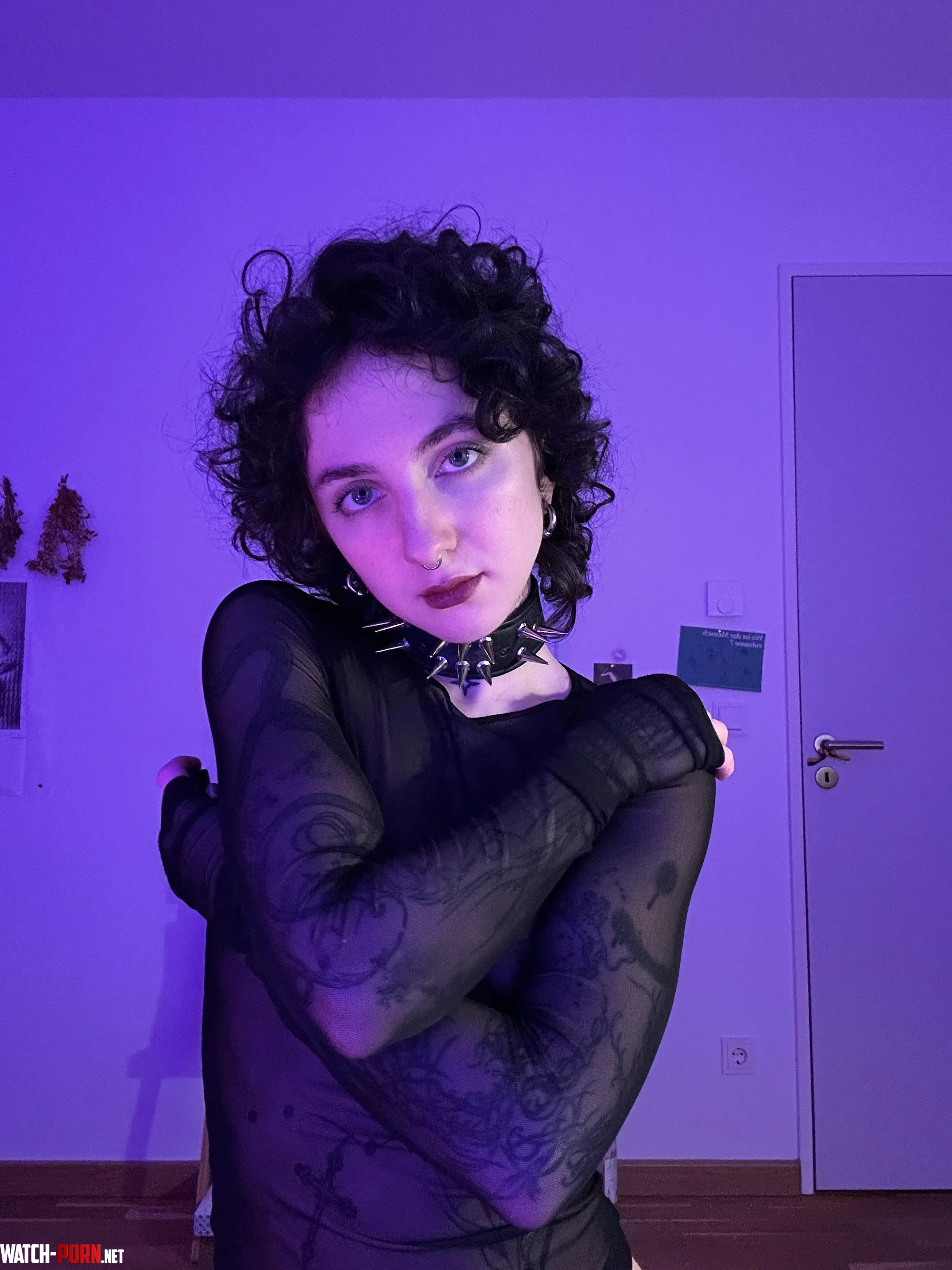 I love wearing collar  by Zephyrenia