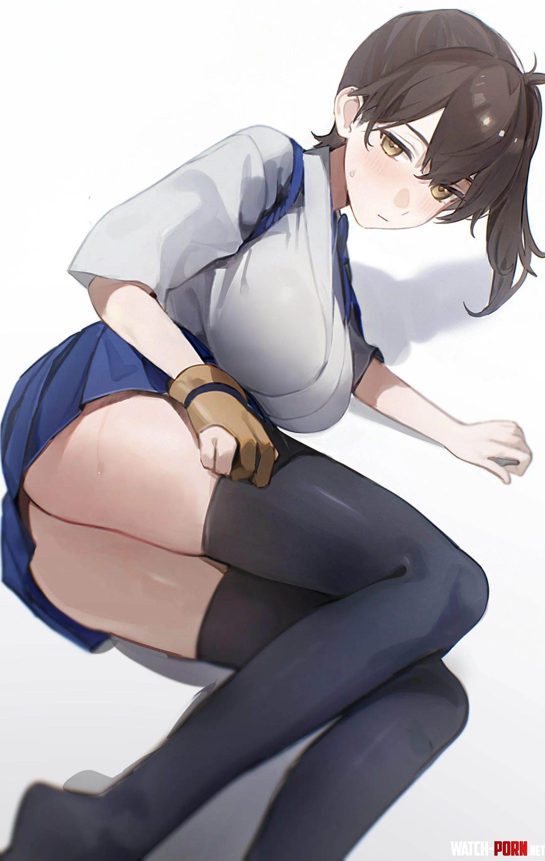 Kagas Short Skirt flatshi KanColle by llamanatee