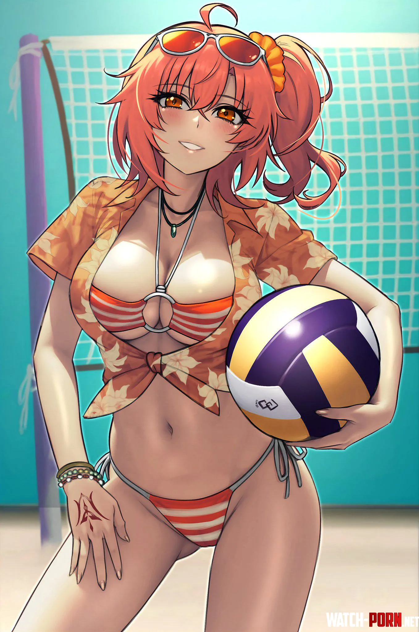 Volleyball Gudako Fate by A_MASSIVE_PERVERT