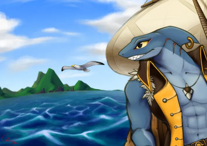 Thumbnail Slade from Dungeon of Aether | furry